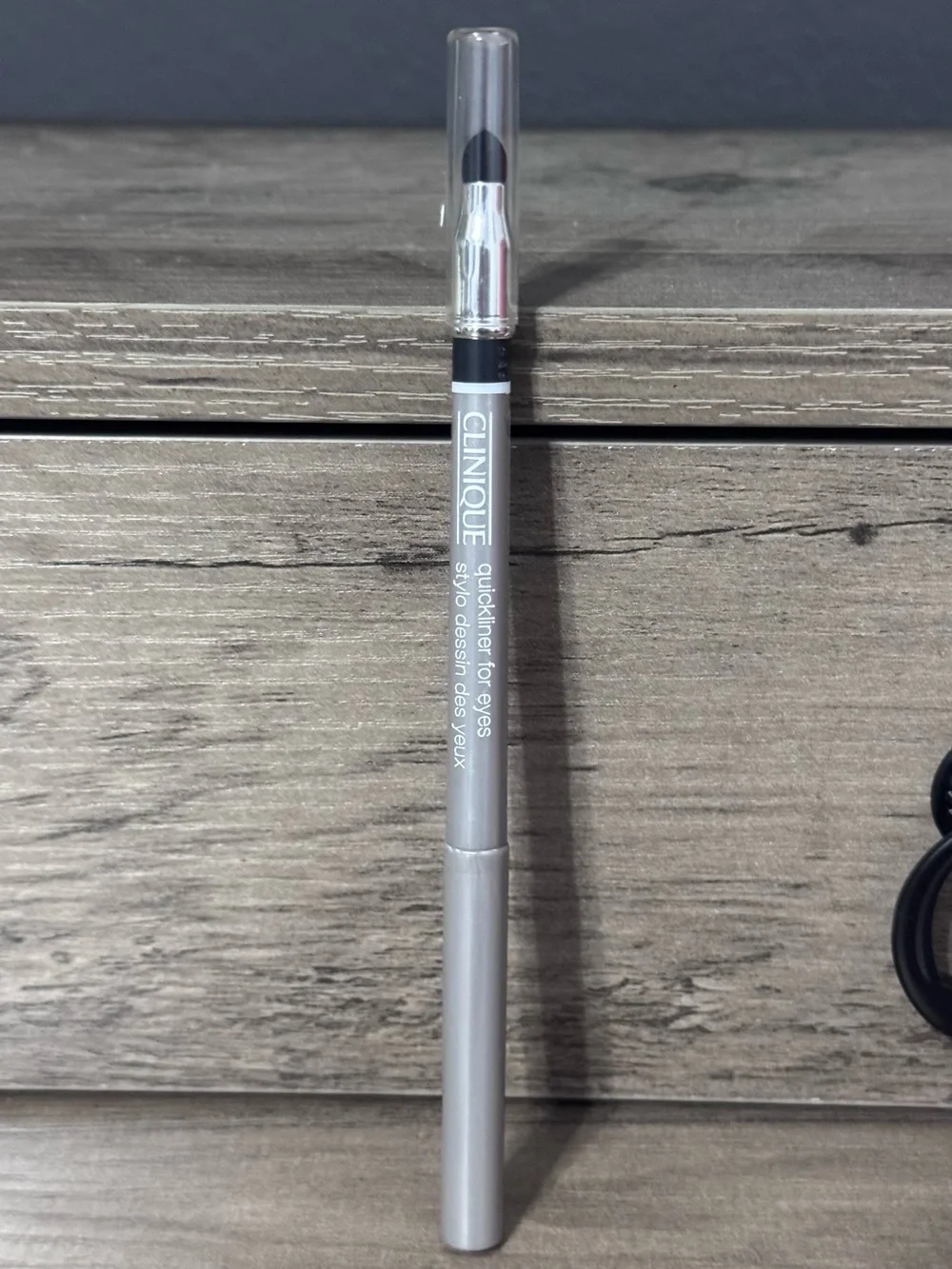 Clinique Quickliner for Eyes Pencil ~ 07 Really Black ~ full size ~